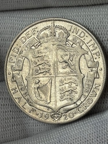 Half crown king - crown, george