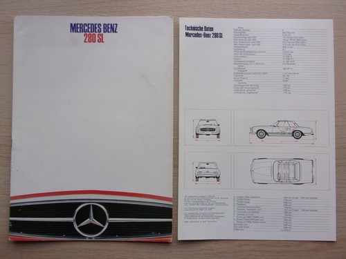 Mercedes benz 280 - mercedes, pagoda
