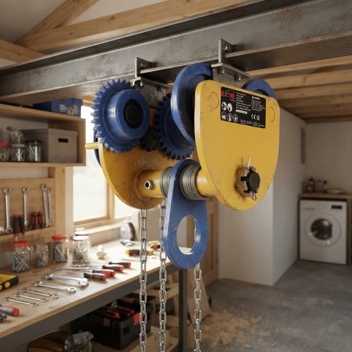 Ton overhead geared - geared, beam