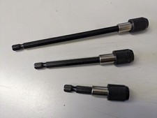 3 Pcs 60mm 100mm 150mm 1/4 Inch Hex Shank Magnetic Extension Chuck Adapter