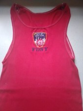 Vintage 90s Red FDNY Tank Top