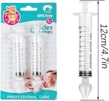 4Pcs Nasal Aspirator Syringe