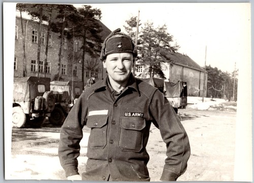 Vtg snapshot army soldier - u.s.,