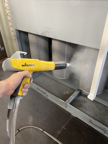 Powder coating service - powder,