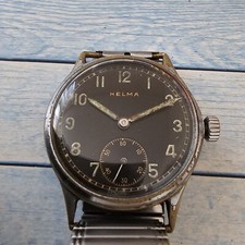 Vintage German Military DH WWII Helma Men's Watch