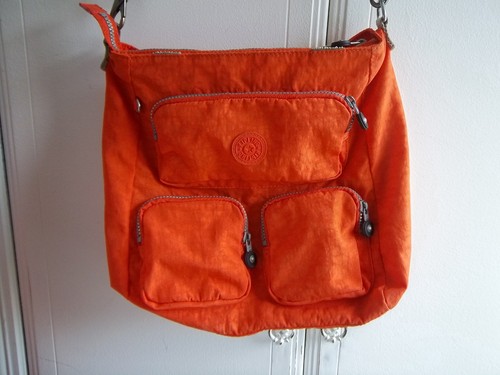 Kipling orange crossbody bag - kipling,