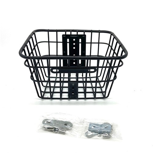 Iron wire bike basket front - wire,