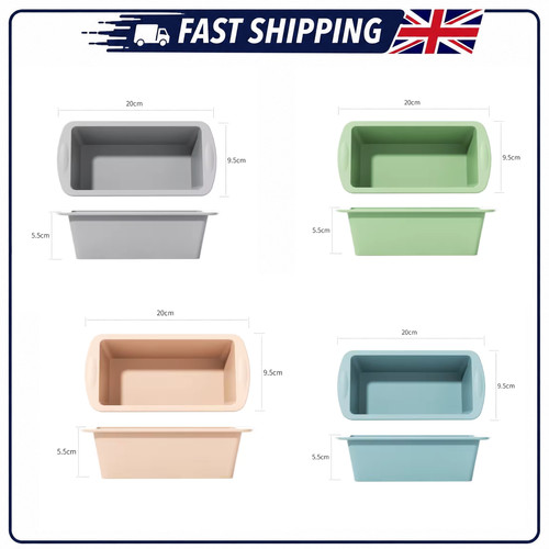 Silicone mini loaf pan - silicone, non