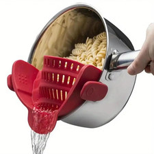 1pc Clip-On Pot Strainer