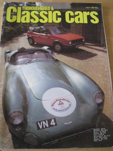 Classic cars jul 1981 lotus - classic,