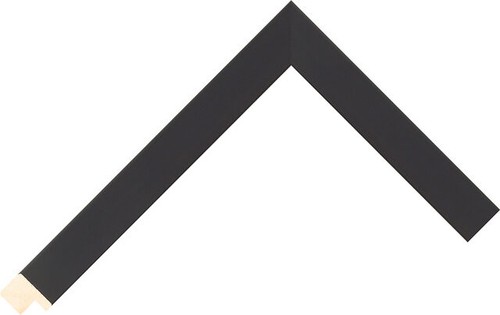20mm wide black flat - wide,