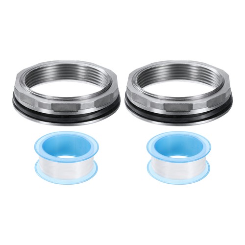 2pcs bulkhead fitting - fitting, 2"
