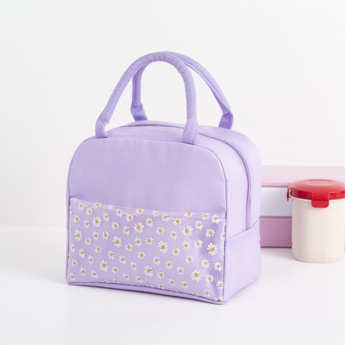 Daisy purple insulated lunch - purple,