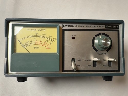 Daiwa 110a swr power meter - daiwa,
