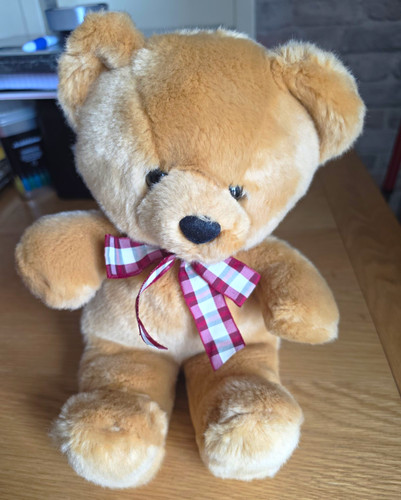 Russ beige plush teddy bear - beige,
