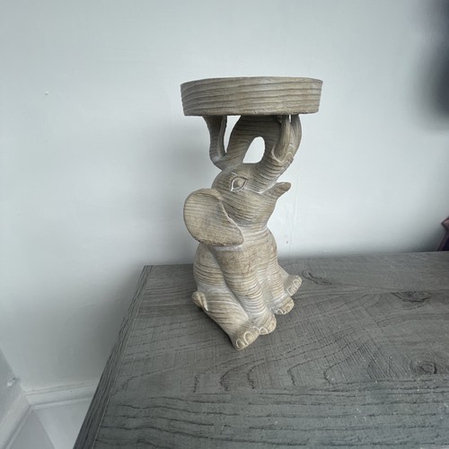 New natural elephant candle - new,