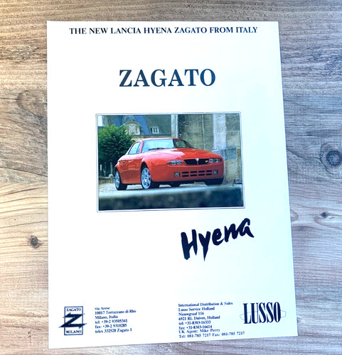 Lancia hyena zagato ultra - hyena,