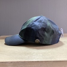 Welligogs Navy Check Waxed