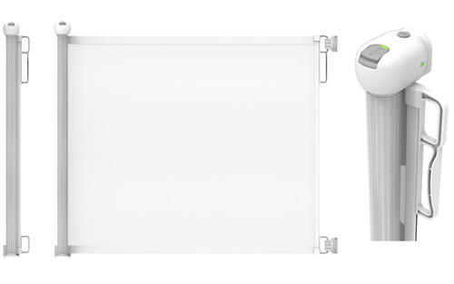 Retractable stair gate for - retractable,