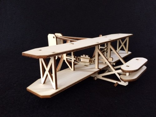 Laser cut wooden wright - cut,
