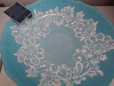 Handmade Decorated Glass plate