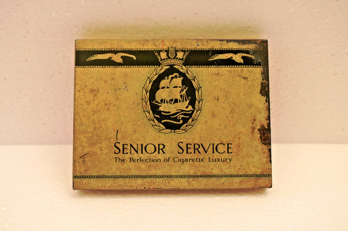 Vintage senior service empty - vintage,