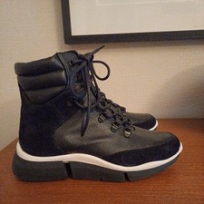 Kin John Lewis Black Leather