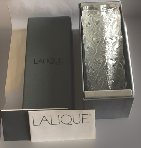 Lalique amour hart vase - hart,s,