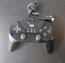 Official Nintendo Wii Pro Controller  RVLAR2K - Black