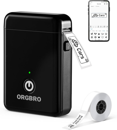 Orgbro label maker machine - orgbro,