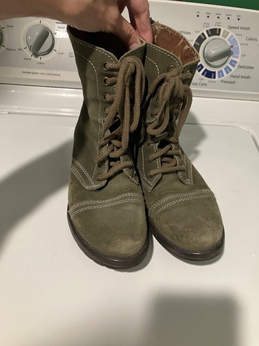 Steve madden green suede - steve,
