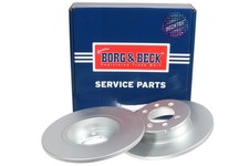 2x Brake Discs Pair Solid fits MG MGF RD 1.8 Rear 95 to 02 240mm Set B&B Quality