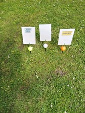 5 x  Golf Nearest  Pin/ Longest Drive, SELF ASSEMBLY, REDUCED £18.95 TO  £15.95