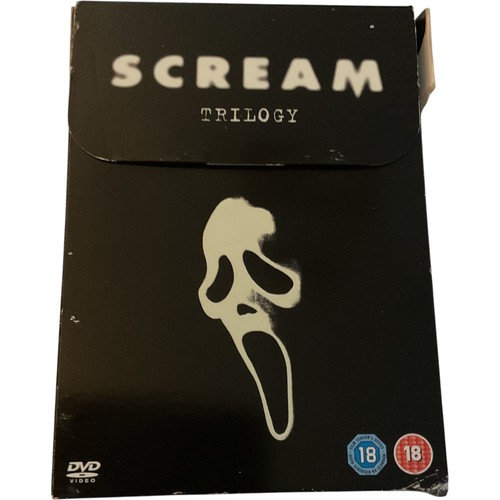 Scream trilogy dvd box - dvd,