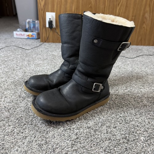 Uggs australia black - , leather
