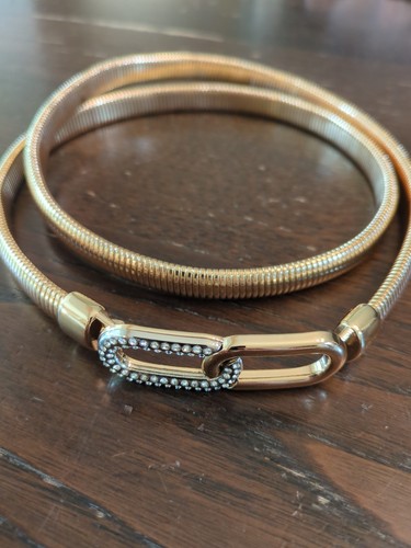 Gold stretch snake - gold,