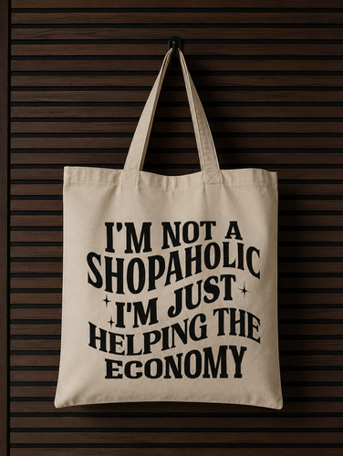 Funny canvas tote bag - funny,
