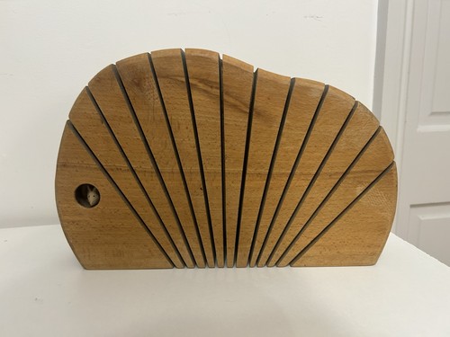 Knife block solid wood - knife,