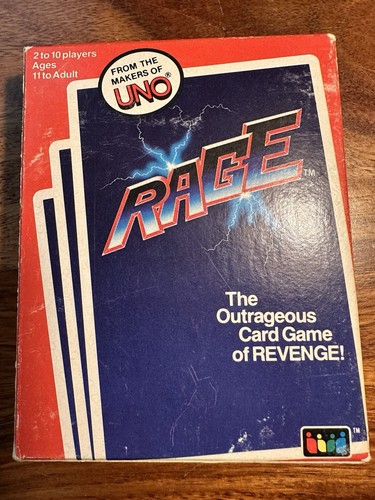 Rage card game 1983 - rage,