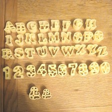 38PCS ALPHABET LETTER AND