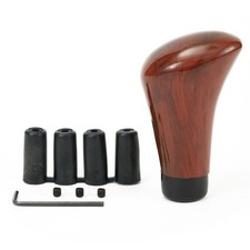 Universal Walnut Wood Grain Car Gear Shifter Stick Shift Knob Lever Universal ~