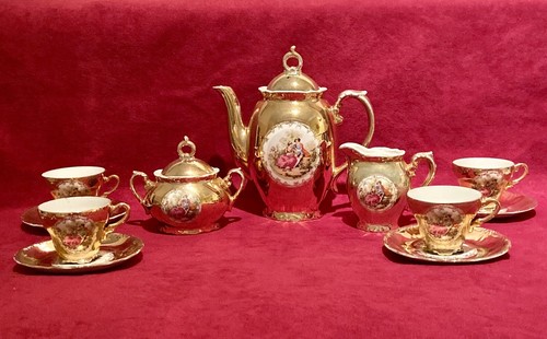 Vintage 1940 gold tea - 1940’s,