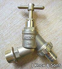 3/4" Industrial Outside Tap Hose Union Bib for 22mm Pipe Brass Heavy Taps 