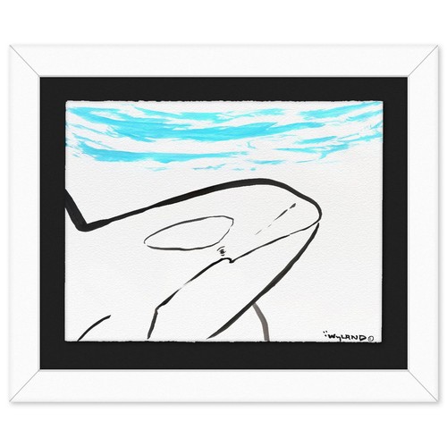Wyland original sumi ink - original,