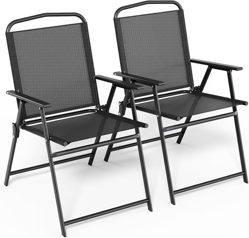 Folding garden chairs set - chairs,