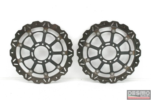 Front brake discs - , bracking