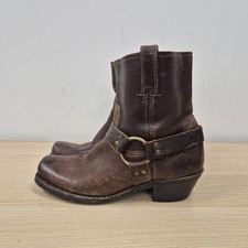 Frye Harness 8R Dark Brown