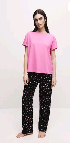 Women short sleeve pink - m&s,