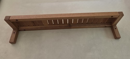 Ikea walnut wood slatted - ikea,