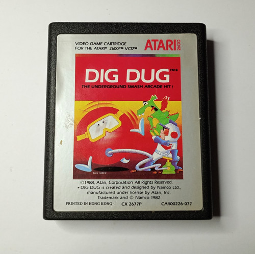 Dig dug atari 2600 - dig,